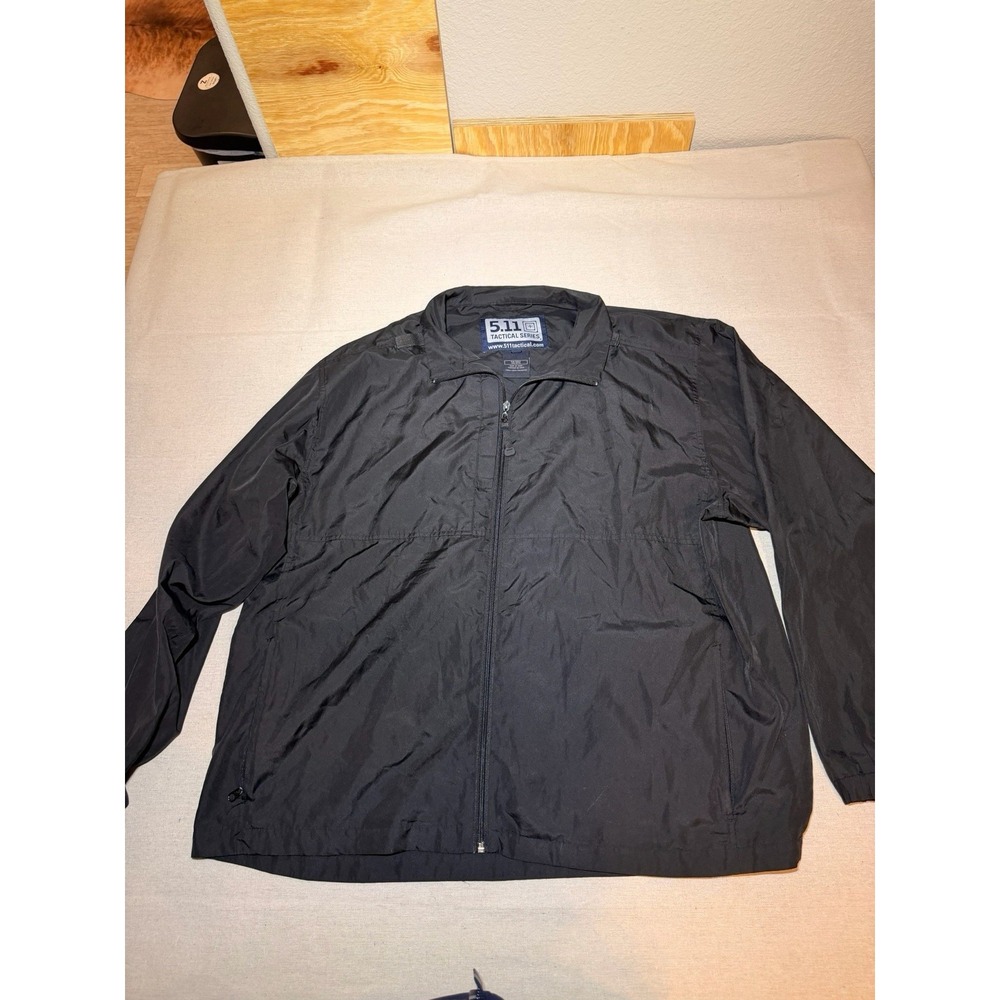 5.11 Tactical Men's Series Jacket 2XL Full Zip Windbreaker, Lightweight